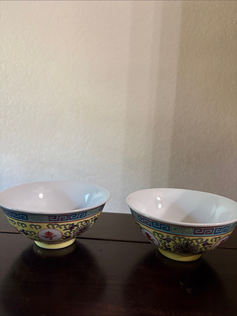 Chinese porcelain rice bowls (2)